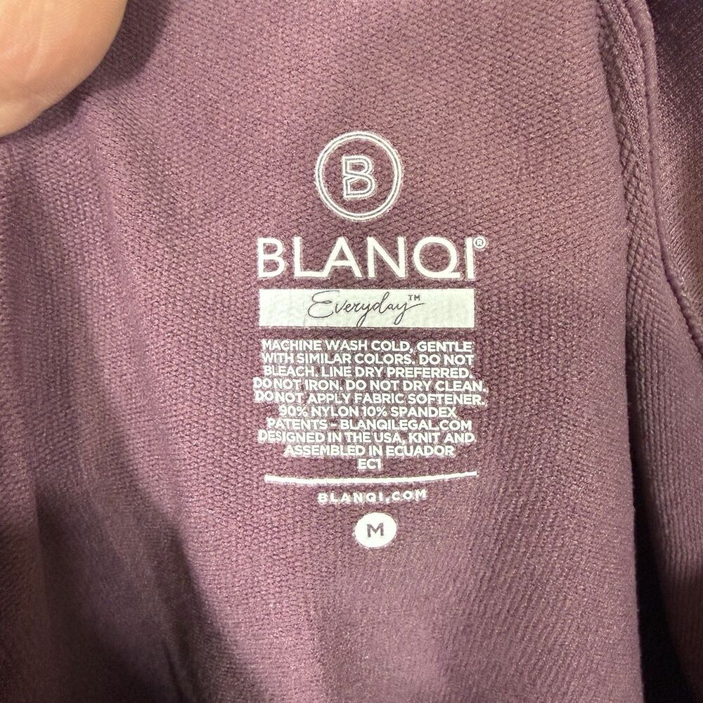 Bundle of 2 Blanqi Maternity Everyday Belly Support Cropped Leggings Size M - Picture 3 of 13